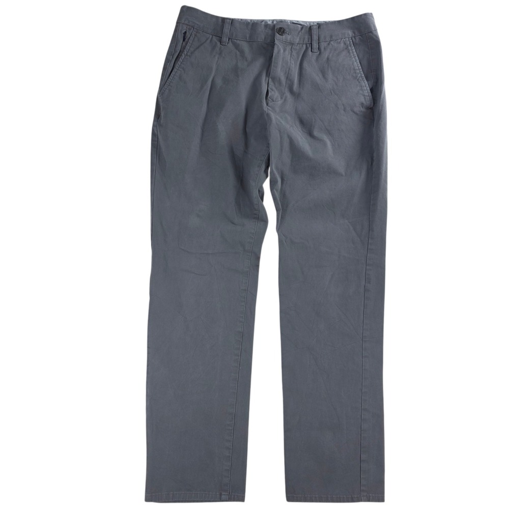 Bonobos Slim Fit Chino Pants Charcoal Grey 32/30 (29) Mens